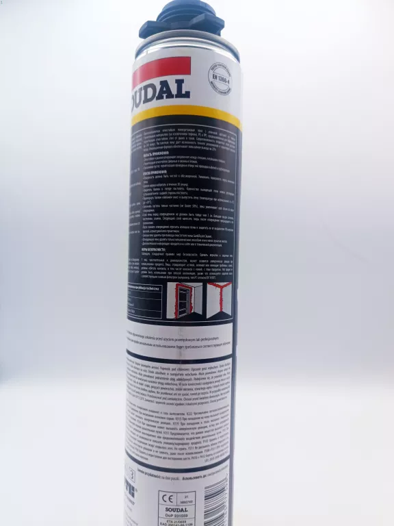 PIANA OGNIOWA MONTAŻOWA SOUDAL GUN FR HY - 750 ML TERMIN 12.2025