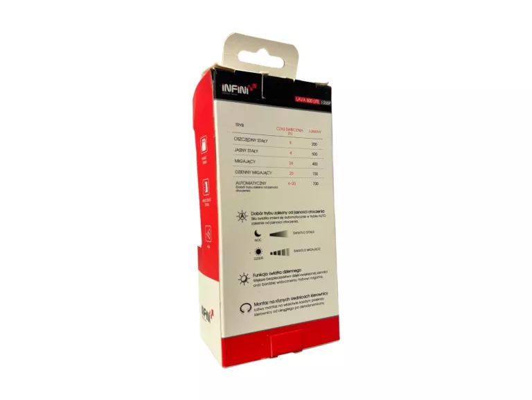 LAMPA PRZEDNIA INFINI LAVA 500 LITE USB