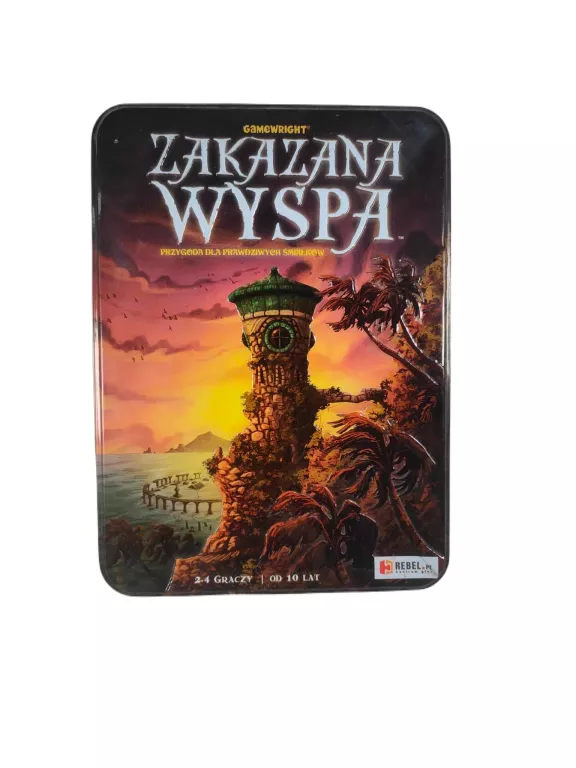 ZAKAZANA WYSPA GRA PLANSZOWA EDYCJA POLSKA UNIKAT