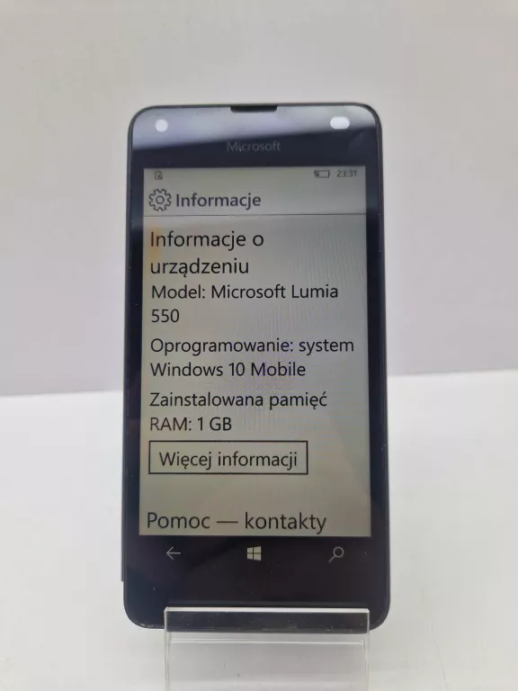 TELEFON NOKIA LUMIA 550 1/8GB 4G LTE