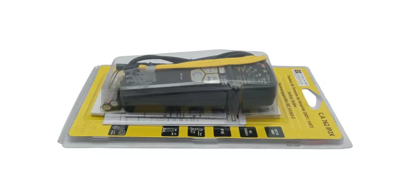 TESTER NAPIĘCIA CHAUVIN ARNOUX P01191762D C.A 762 Z KOŃCÓWKAMI KONTROLNYMI
