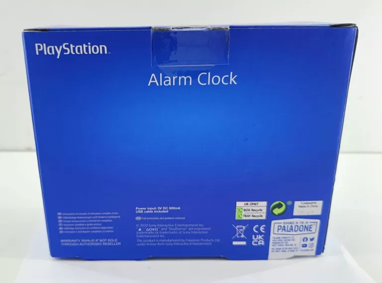 PLAYSTATION PAD ALARM CLOCK ZEGAREK