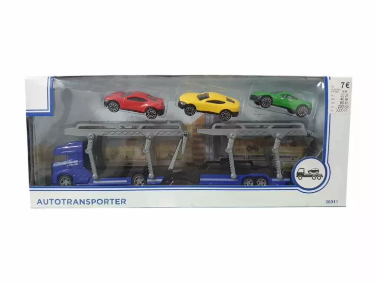 AUTOTRANSPORTER SAMOCHODOW ZABAWKA