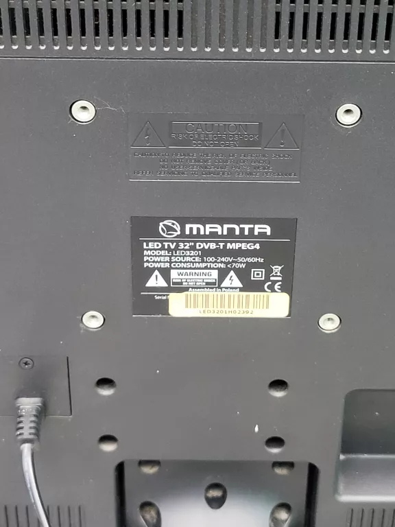 TELEWIZOR MANTA LED3201