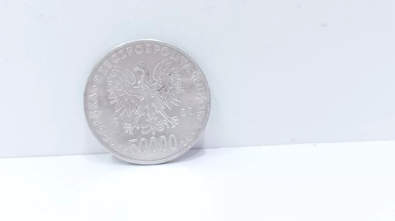 MONETA 50000 ZŁ JÓZEF PIŁSUDSKI 1988