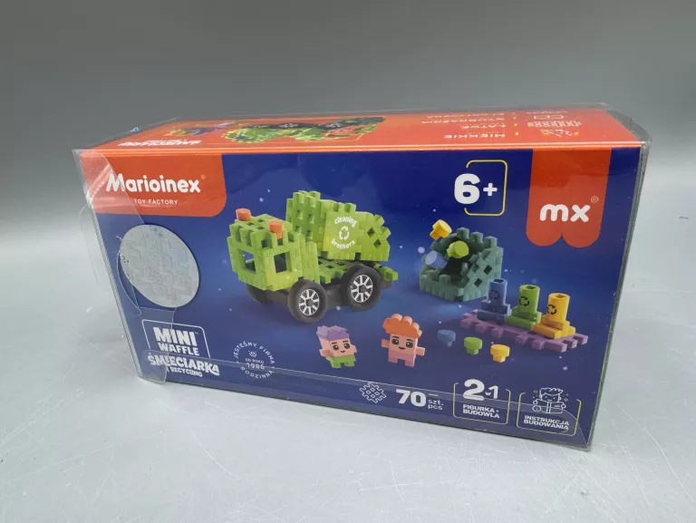 MARIOINEX MINI WAFFLE ŚMIECIARKA I RECYKLING