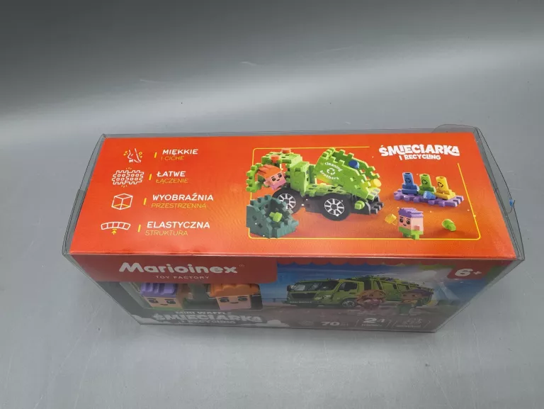 MARIOINEX MINI WAFFLE ŚMIECIARKA I RECYKLING