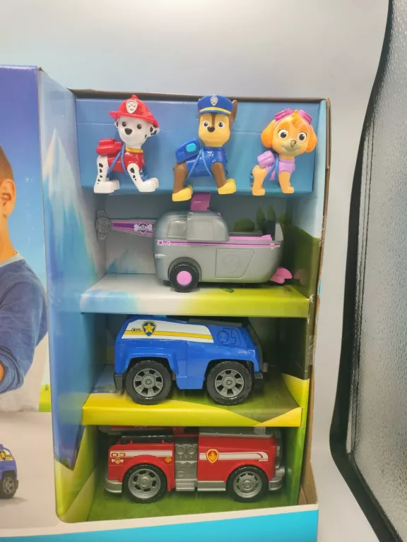 PSI PATROL BAZA WIEŻA OBSERWACYJNA ZE ŚWIATŁEM I DŹWIĘKIEM+ AUTKA I FIGURK