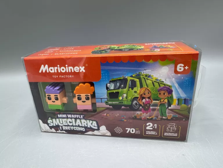 MARIOINEX MINI WAFFLE ŚMIECIARKA I RECYKLING