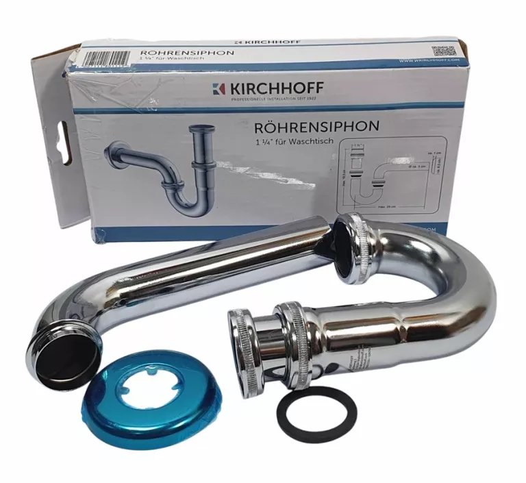 SYFON UMYWALKOWY KIRCHHOFF 98801110 SYFON RUROWY G 1 1/4