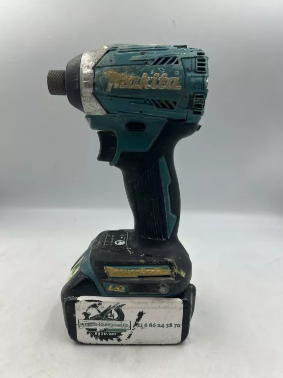 ZAKRĘTARKA UDAROWA MAKITA DTD154 + ŁADOWARKA +2 AKU + ADAPTER