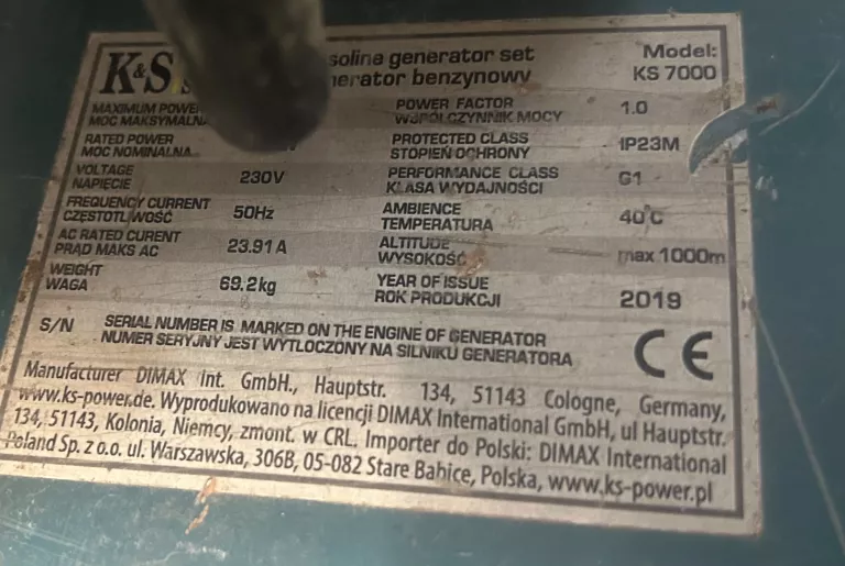 agregat-pradotworczy-konner-sohnen-ks-7000-model-ks7000