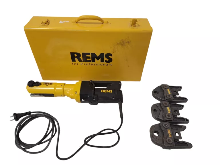 ZACISKARKA REMS POWER PRESS SE  ZESTAW W WALISCE 3 X CEGI