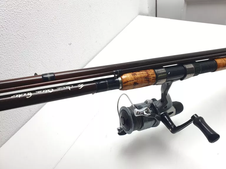 WĘDKA FEEDER JAXON Z KOŁOWROTKIEM SIENNA