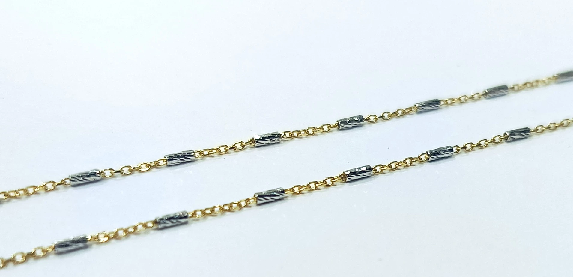 sliczny-zloty-lancuszek-585-196g-stan-11323-2