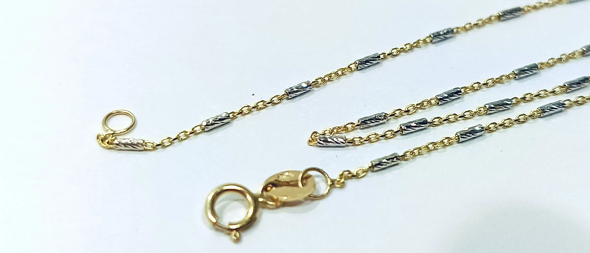 sliczny-zloty-lancuszek-585-196g-splot-2208-1