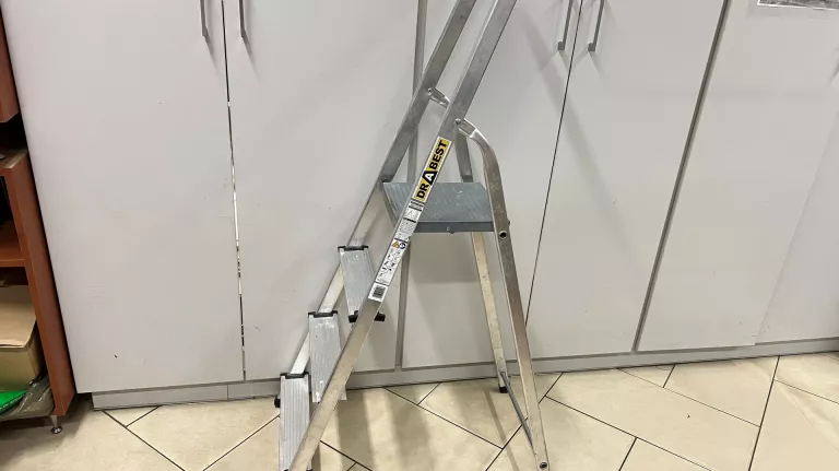 DRABINA DRABEST HOME ALUMINIOWA 4 STOPNIE 125 KG
