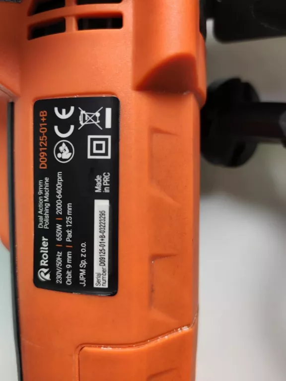 POLERKA RDBL ROLLER D09125-01+B