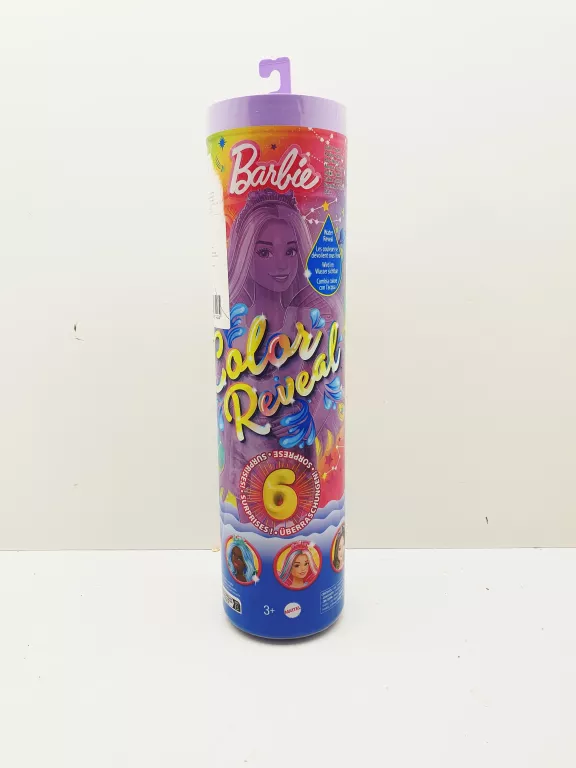 BARBIE NIESPODZIANKA COLOR REVEAL GALAKTYCZNA TĘCZA LALKA WRÓŻKA GALAXY