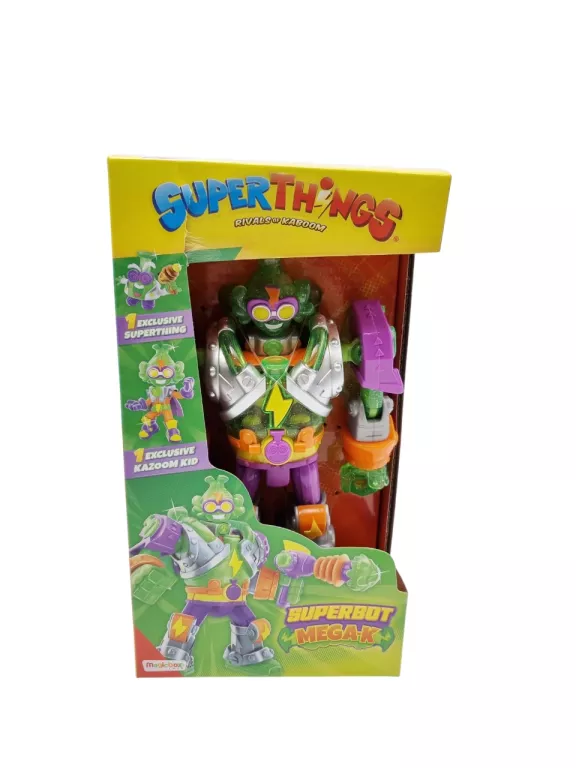 ROBOT SUPER ZINGS THINGS 10 SERIA SUPERBOT MEGA