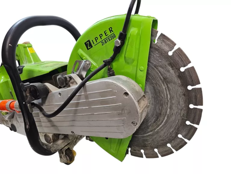 PIŁA PRZECINARKA DO BETONU SPALINOWA ZIPPER TARCZA 350MM SUCHO MOKRO