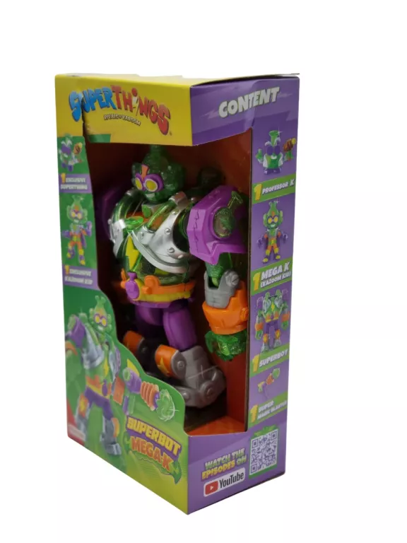 ROBOT SUPER ZINGS THINGS 10 SERIA SUPERBOT MEGA