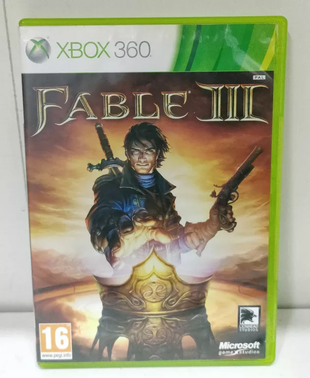 GRA FABLE 3 XBOX 360