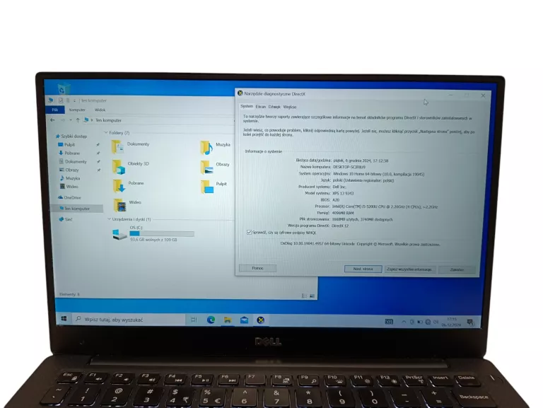 LAPTOP DELL XPS 13 9343