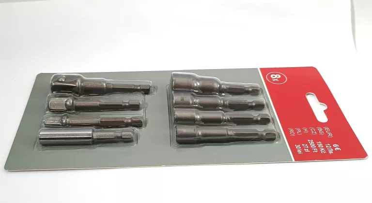 ADAPTERY TEDI 8 ELEMENTÓW
