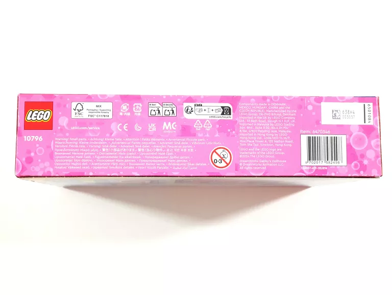 LEGO KOCI DOMEK GABI KICI KLUBIK USZKO ZESTAW DLA DZIECI GABBY'S DOLLHOUSE