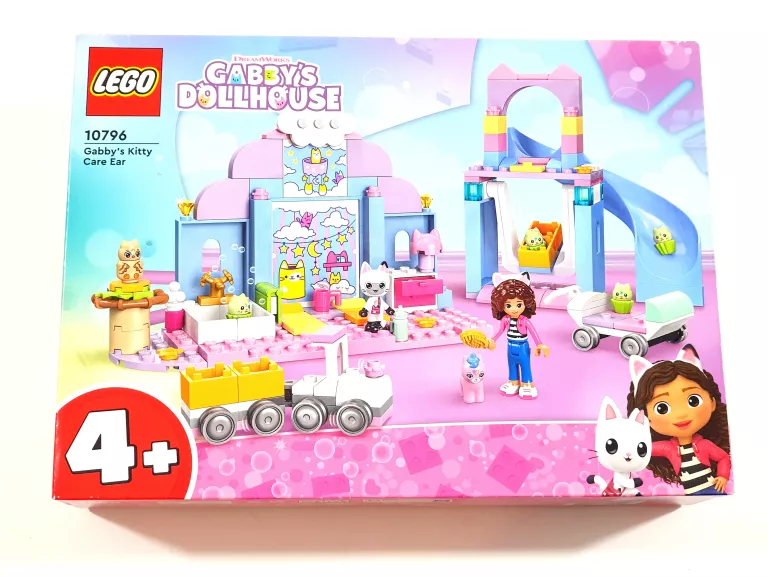 LEGO KOCI DOMEK GABI KICI KLUBIK USZKO ZESTAW DLA DZIECI GABBY'S DOLLHOUSE