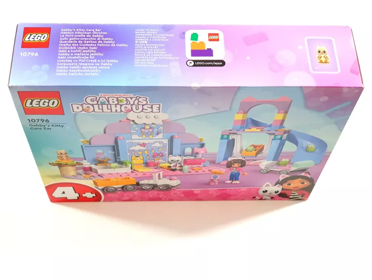 LEGO KOCI DOMEK GABI KICI KLUBIK USZKO ZESTAW DLA DZIECI GABBY'S DOLLHOUSE