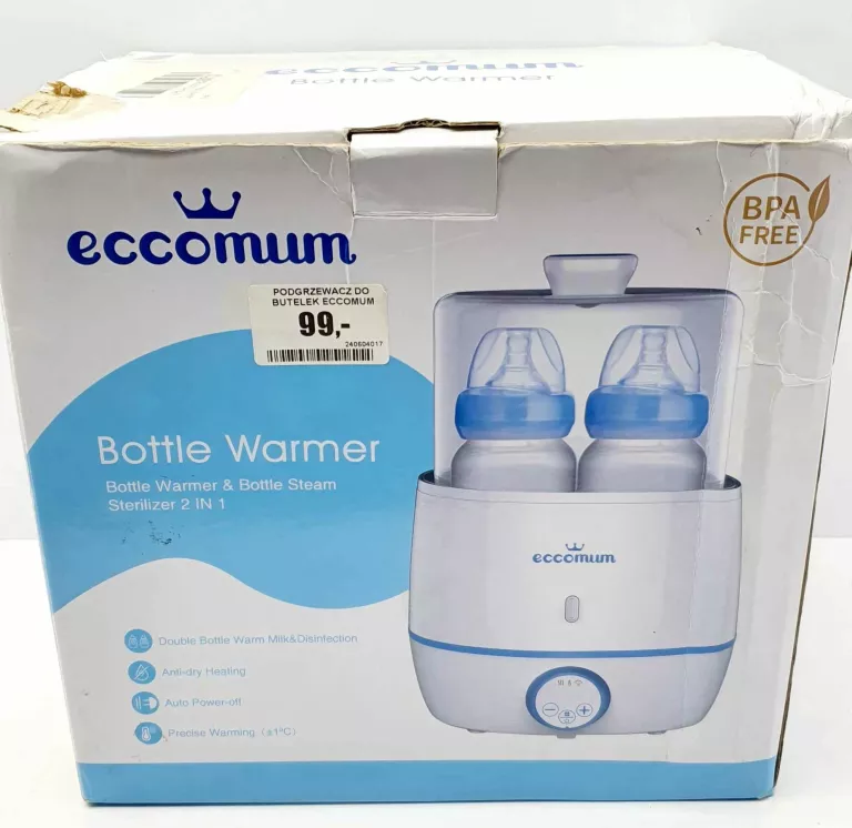 PODGRZEWACZ NA DWIE BUTELKI HB-055E ECCOMUM