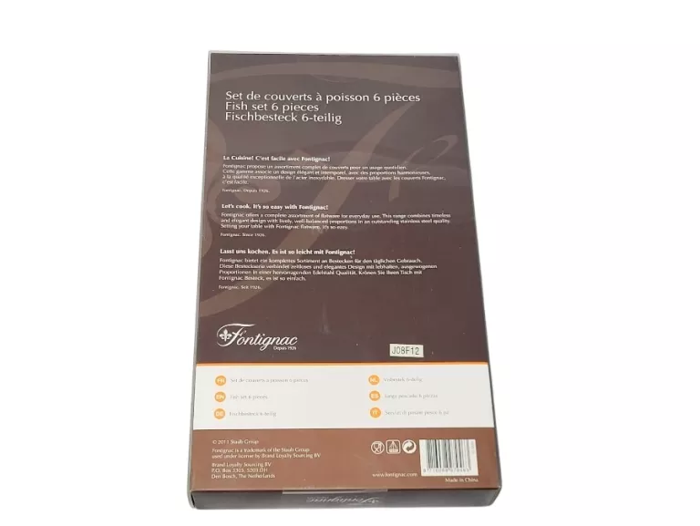 SZTUĆCE DO RYB FONTIGNAC 6SZT / PUDEŁKO