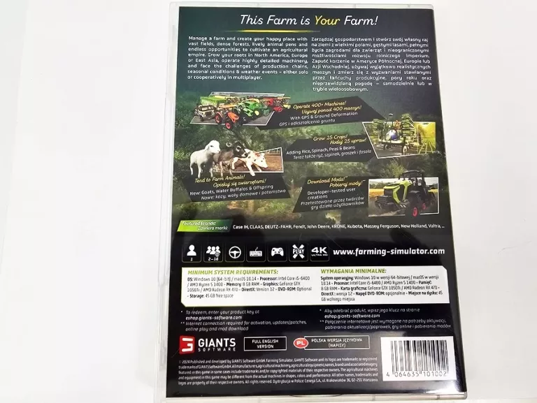 GRA NA PC - FARMING SIMULATOR 25 SYMULATOR FARMY 2025 PL PC | BRELOK