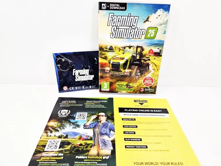 GRA NA PC - FARMING SIMULATOR 25 SYMULATOR FARMY 2025 PL PC | BRELOK