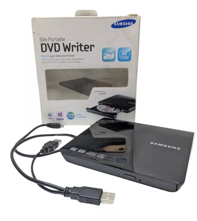 NAGRYWARKA ZEWNĘTRZNA DVD SAMSUNG SE-208 Z OPAKOWANIEM