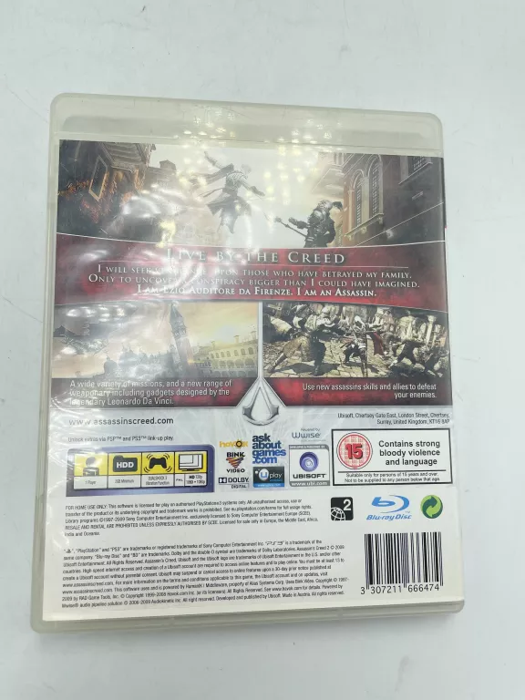 GRA ASSASIN CREED II PS3