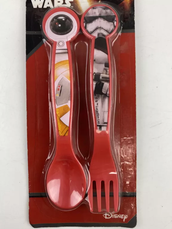 SZTUĆCE DLA DZIECI TWORZYWO SZTUCZNE STOR STAR WARS
