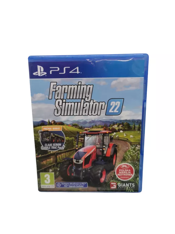 SYMULATOR FARMY 22 | PS4 I PS5 | POLSKA WERSJA