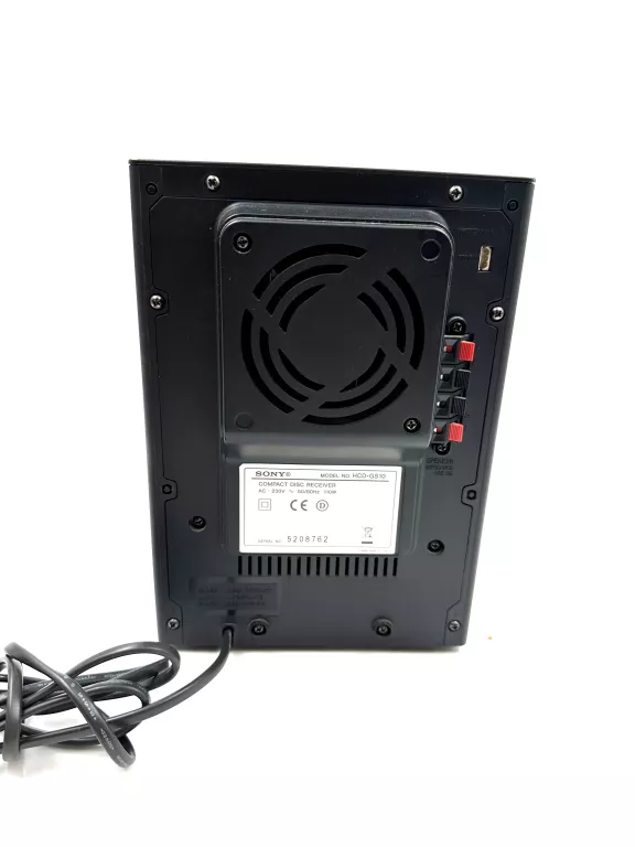 WIEŻA SONY HCD-GS10 + 2 KOLUMNY + ANTENA + PILOT