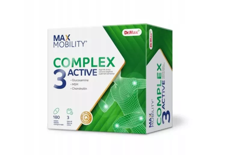 DR. MAX MAX MOBILITY COMPLEX 3 ACTIVE 180 TABLETEK