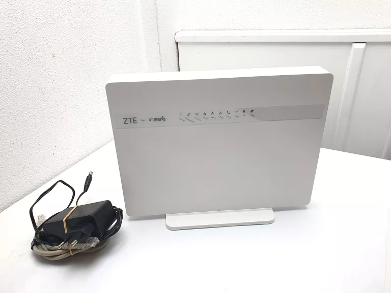 ROUTER PRZEWODOWY INEA ZXHN H3640 ZASILACZ KABEL LAN