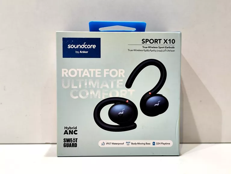 SŁUCHAWKI BEZPRZEWODOWE DOKANAŁOWE SOUNDCORE SPORT X10