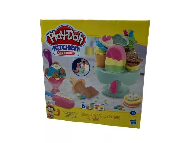 PLAY-DOH CIASTOLINA KARUZELA Z LODAMI