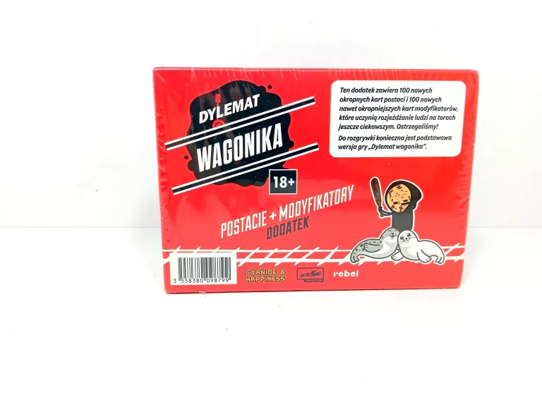GRA PLANSZOWA REBEL DYLEMAT WAGONIKA: POSTACIE I MODYFIKATORY
