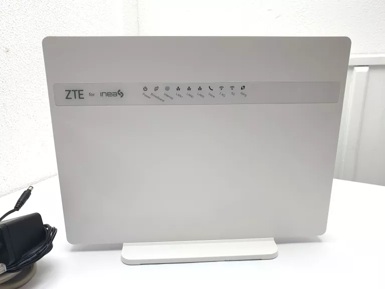 ROUTER PRZEWODOWY INEA ZXHN H3640 ZASILACZ KABEL LAN