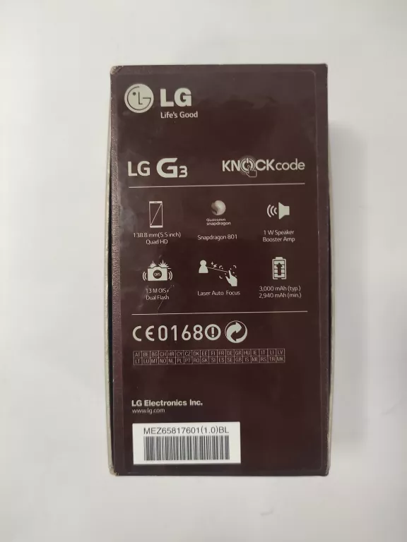 LG G3 S 1/8GB ZESTAW