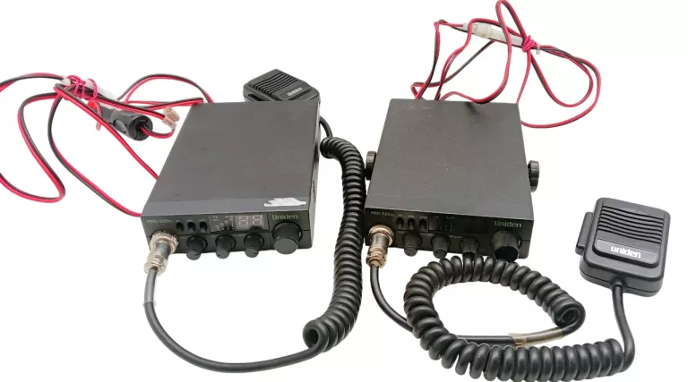 2X CB RADIO UNIDEN PRO 520 XL