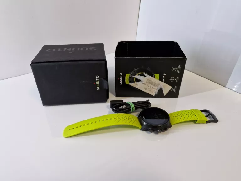 SUUNTO 9 G1 LIME ZEGAREK SPORTOWY SMARTWATCH GPS WR 100M
